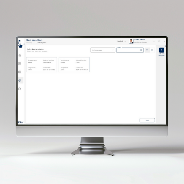 KERN EasyTouch SET-311 Quick Key