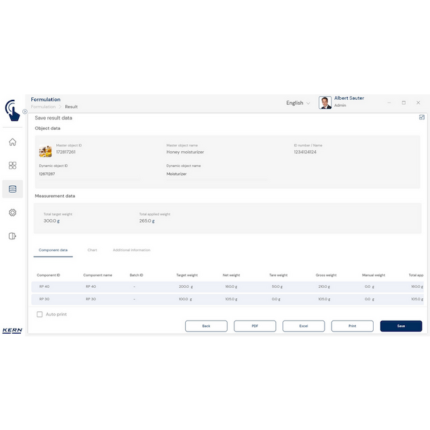 KERN EasyTouch SET-21 Formulation
