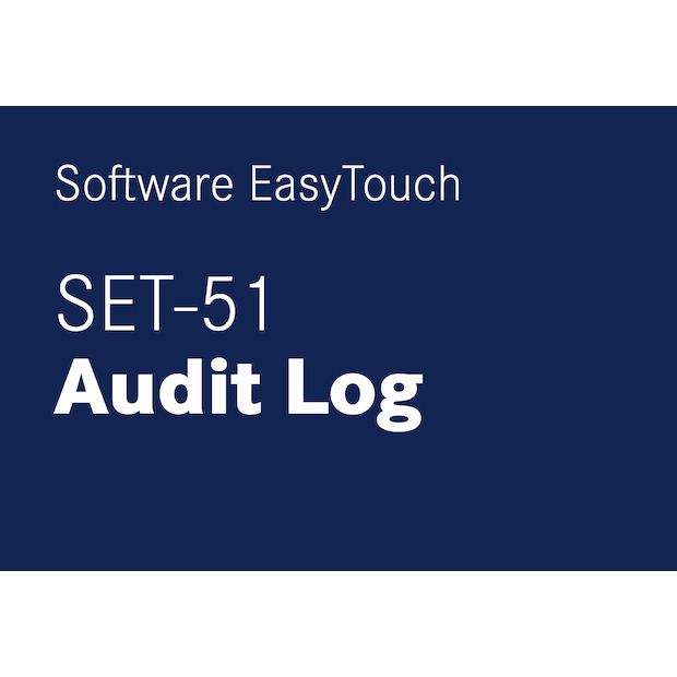 KERN EasyTouch SET-51 Audit Logs