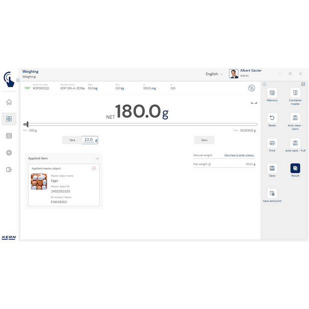 KERN EasyTouch SET-01 Base
