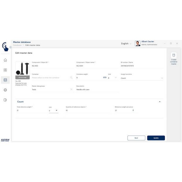 KERN EasyTouch SET-32 Count