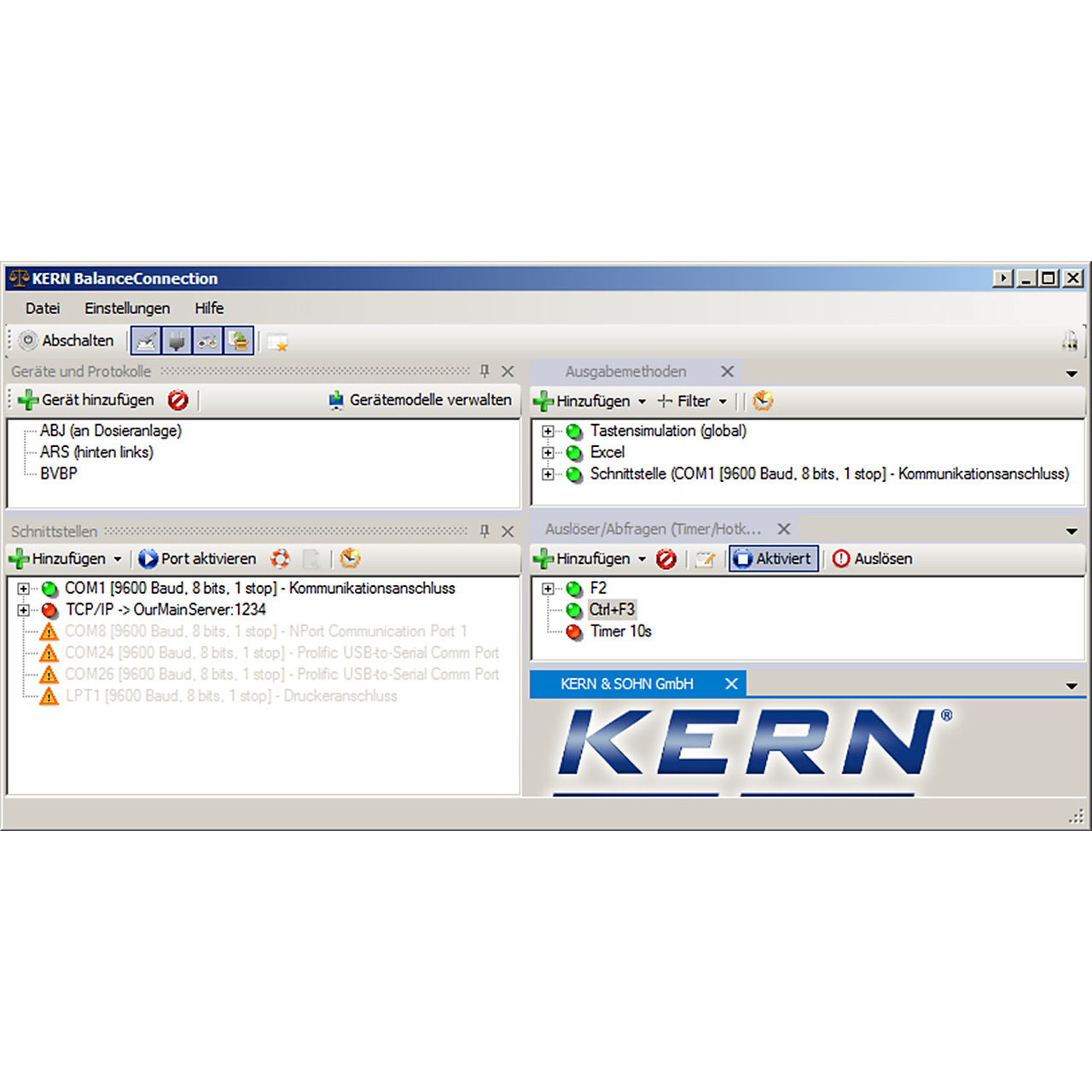 BalanceConnection Standard KERN SCD-4.0