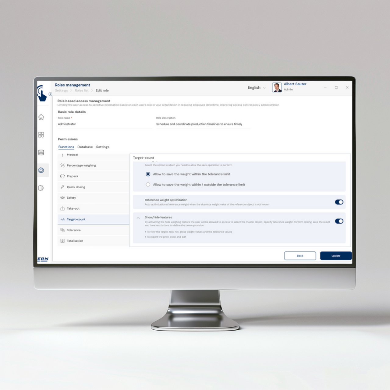 KERN EasyTouch SET-40 Protect