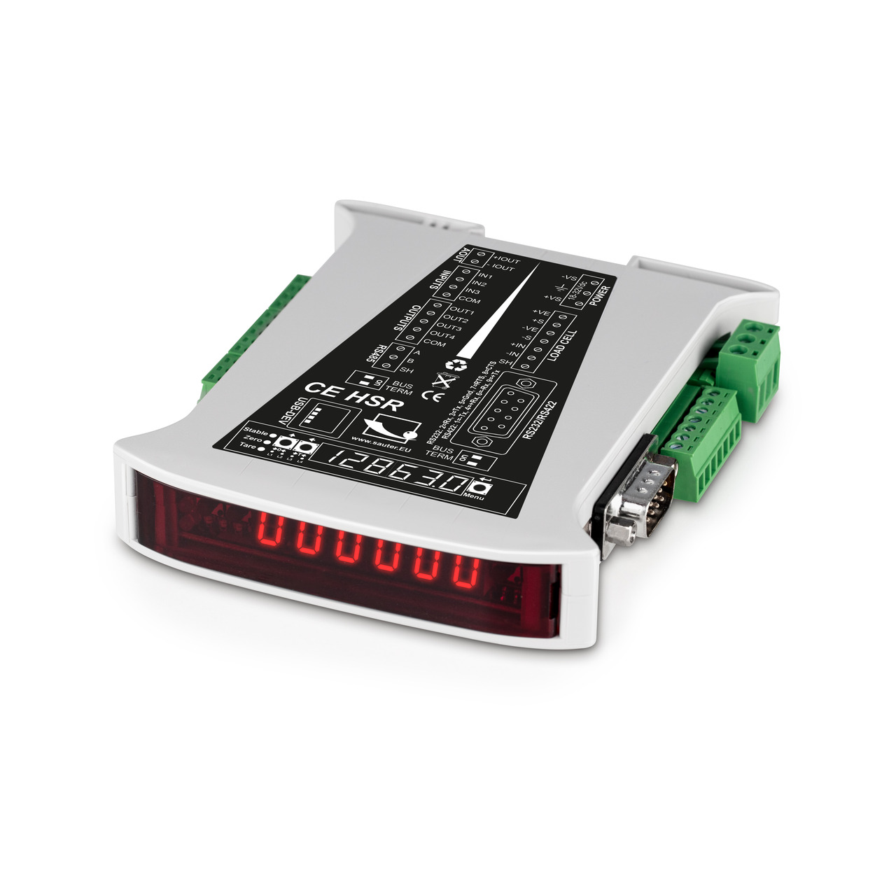 Auswertegerät (Hutschienenmodul) KERN CE HSR