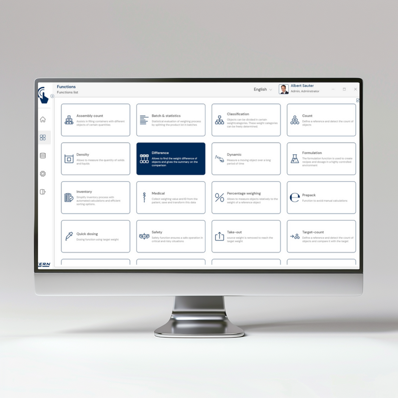 KERN EasyTouch SET-22 Difference