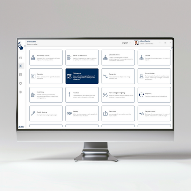 KERN EasyTouch SET-22 Difference