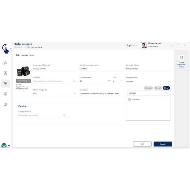 KERN EasyTouch SET-07 Variable
