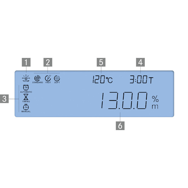 Feuchtebestimmer KERN DAB 200-2
