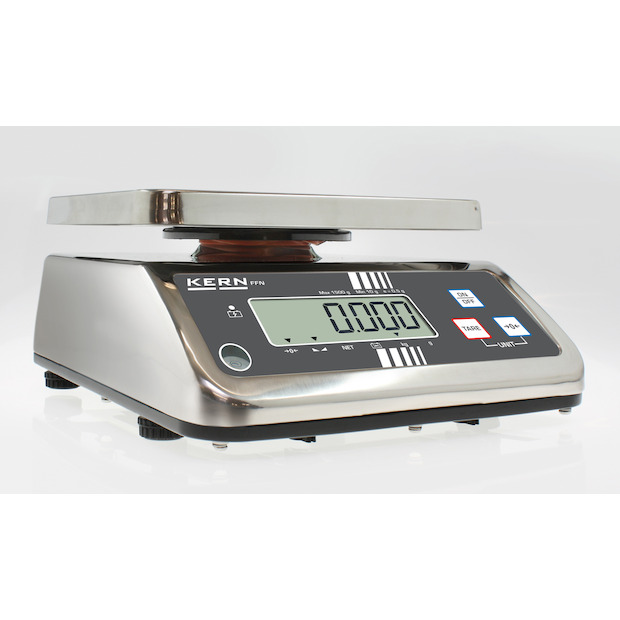 IP-geschützte Tischwaage KERN FFN 15K2IPN