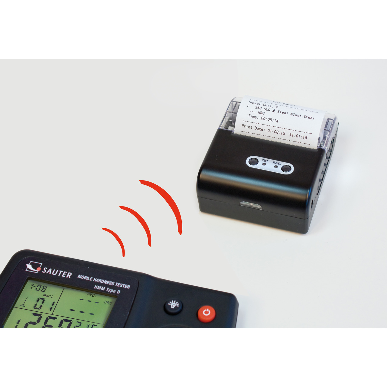 Mobiles Leeb-Härteprüfgerät SAUTER HMM-NP
