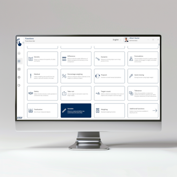 KERN EasyTouch SET-07 Variable