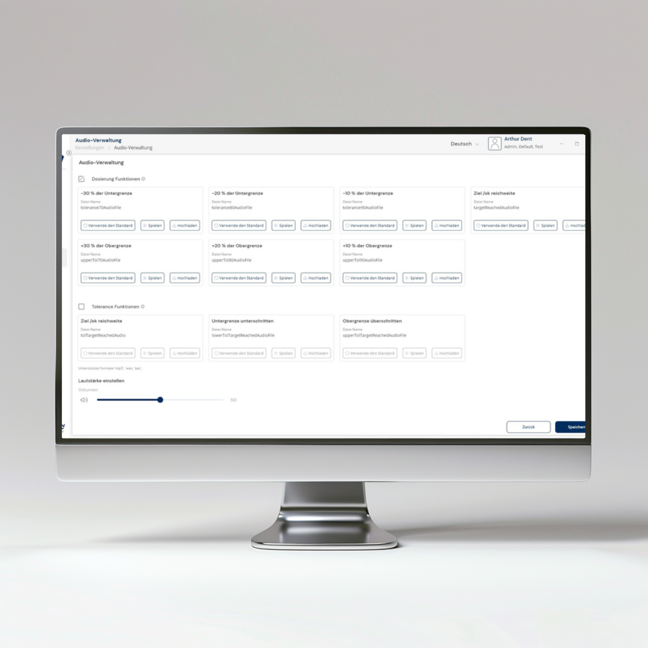 KERN EasyTouch SET-261 Audio Management