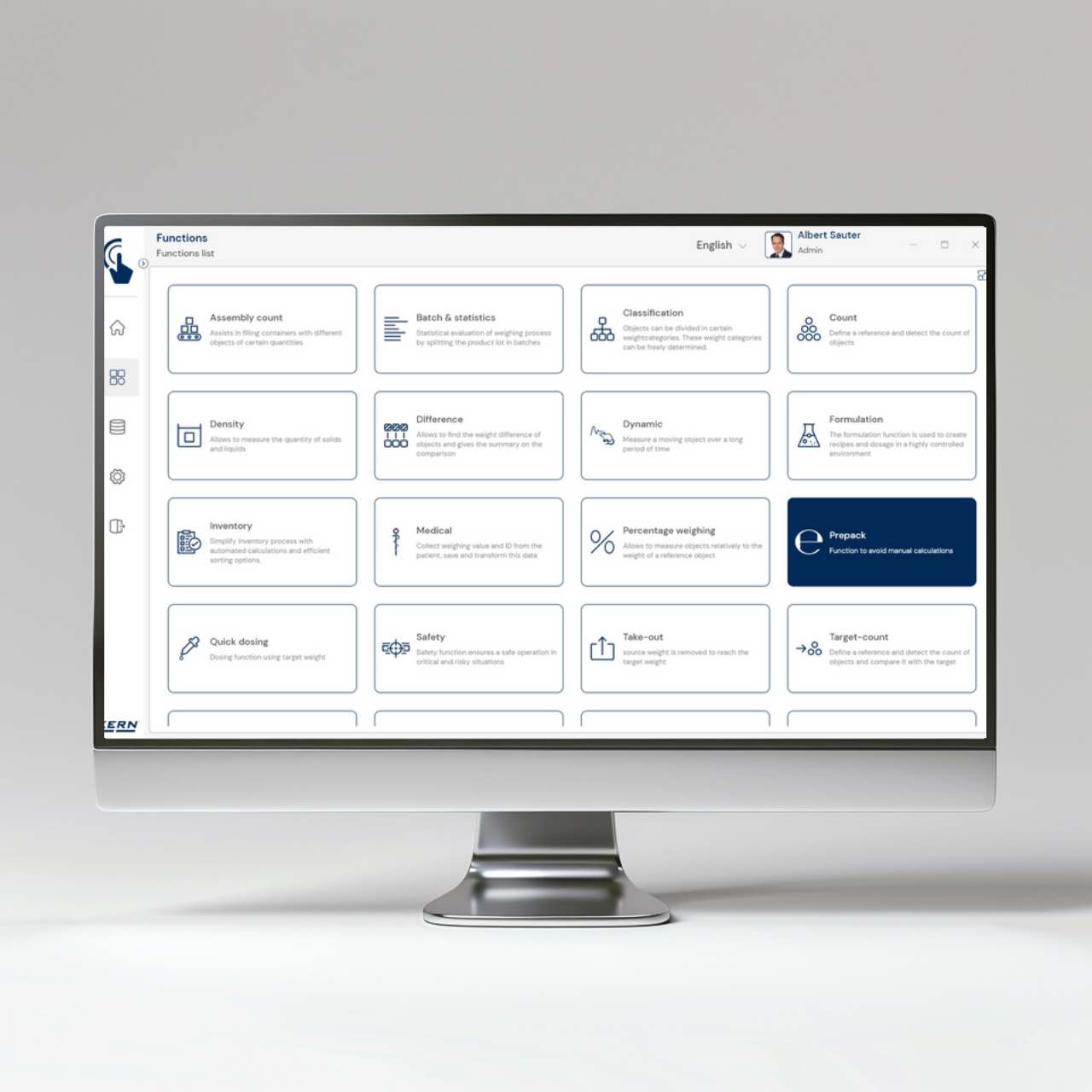 KERN EasyTouch SET-17 PrePack