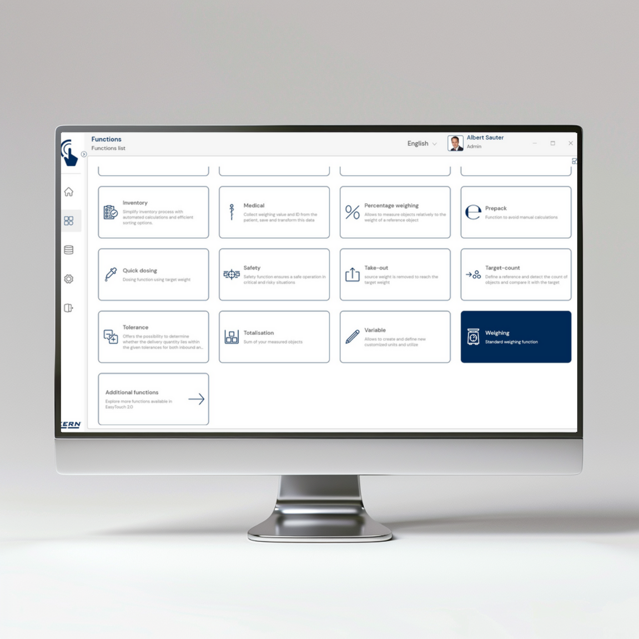 KERN EasyTouch SET-01 Base