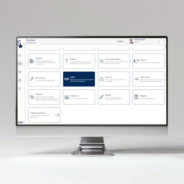 KERN EasyTouch SET-11 Safety