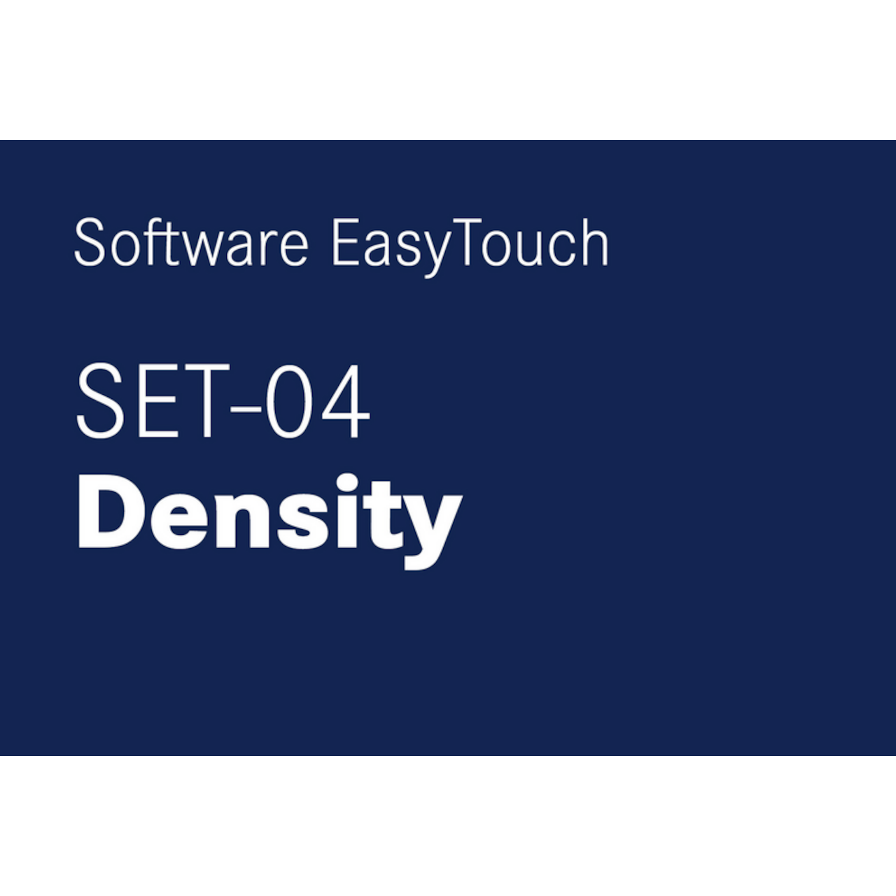 KERN EasyTouch SET-04 Density