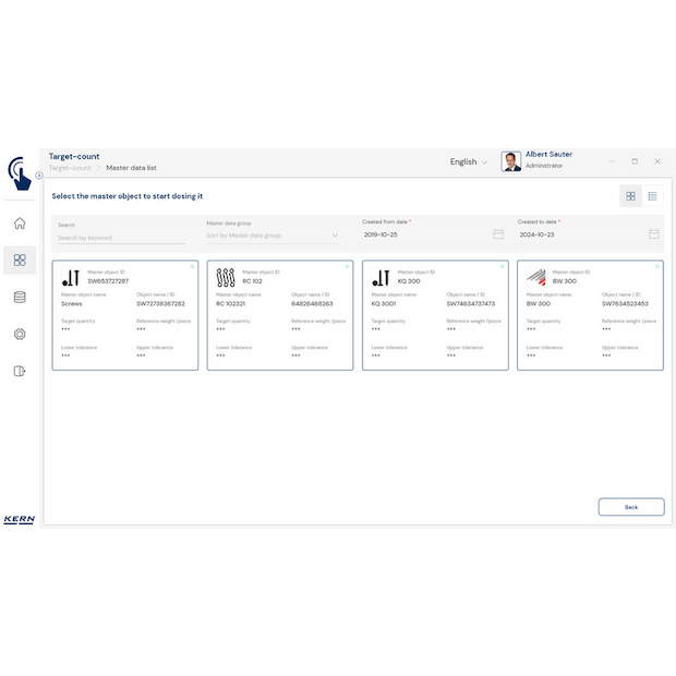 KERN EasyTouch SET-40 Protect