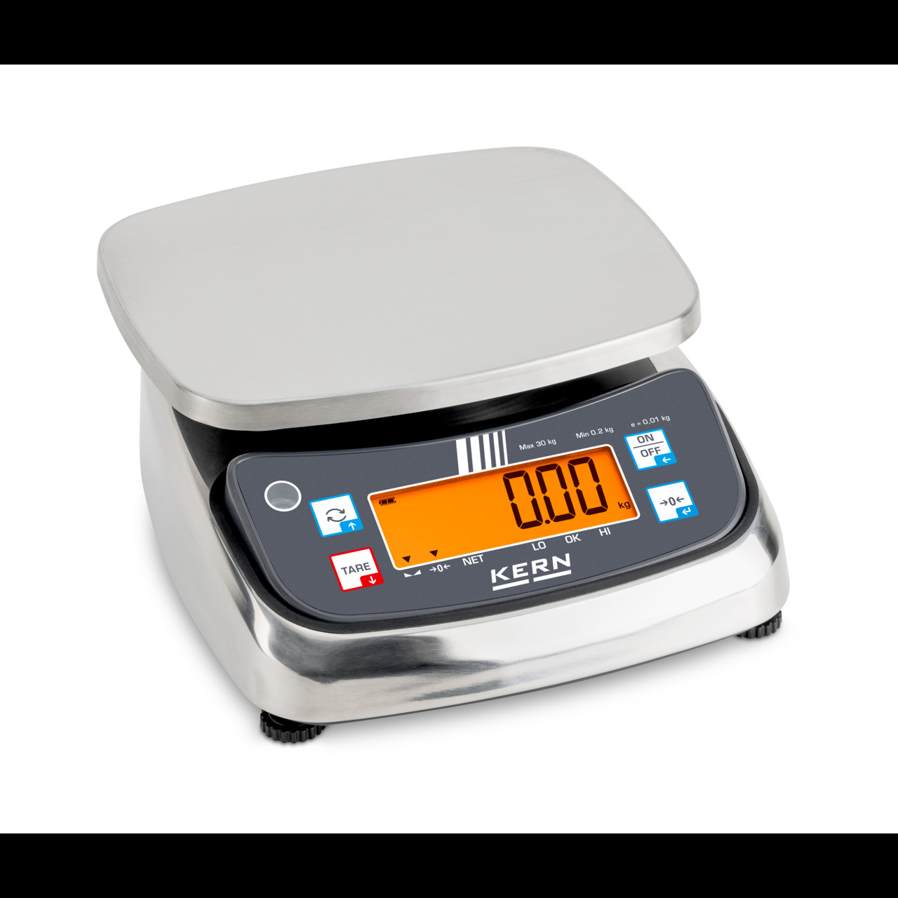 IP-geschützte Tischwaage KERN FPS 30K-2M