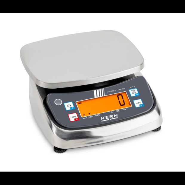 IP-geschützte Tischwaage KERN FPS 6K-3M