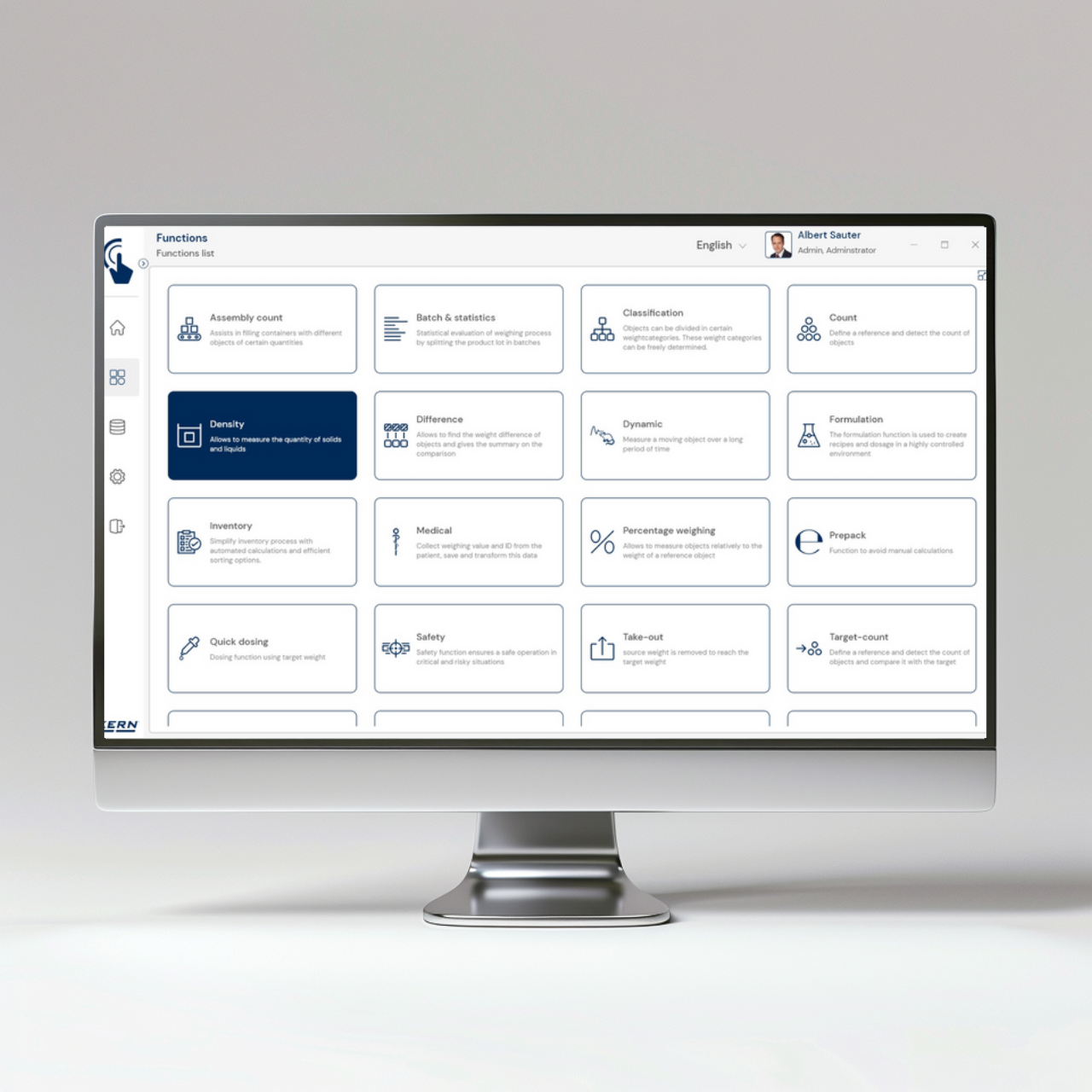 KERN EasyTouch SET-04 Density