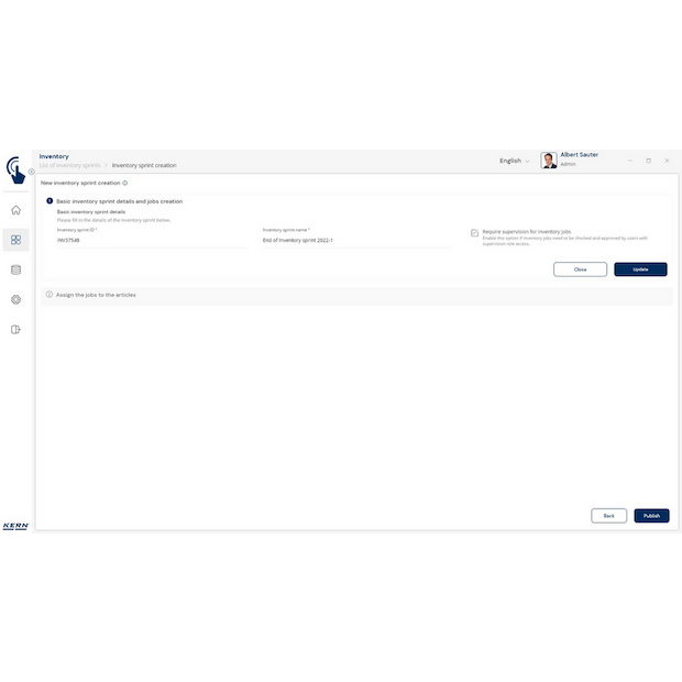 KERN EasyTouch SET-52 Inventory