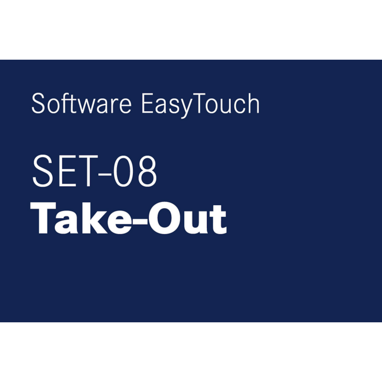 KERN EasyTouch SET-08 Take-out