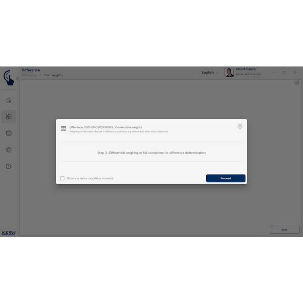 KERN EasyTouch SET-22 Difference